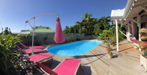 Villa de 3 chambres avec piscine privee jardin clos et wifi a Sainte Anne